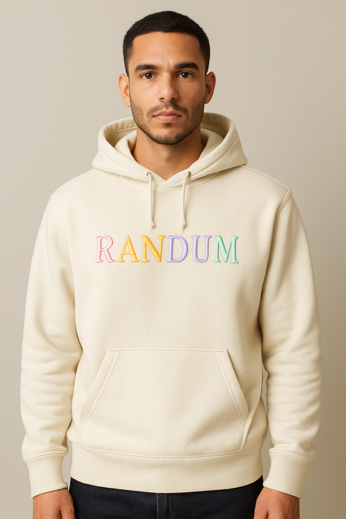 RANDUM Hoodie - Comfort Multicolor Logo Design